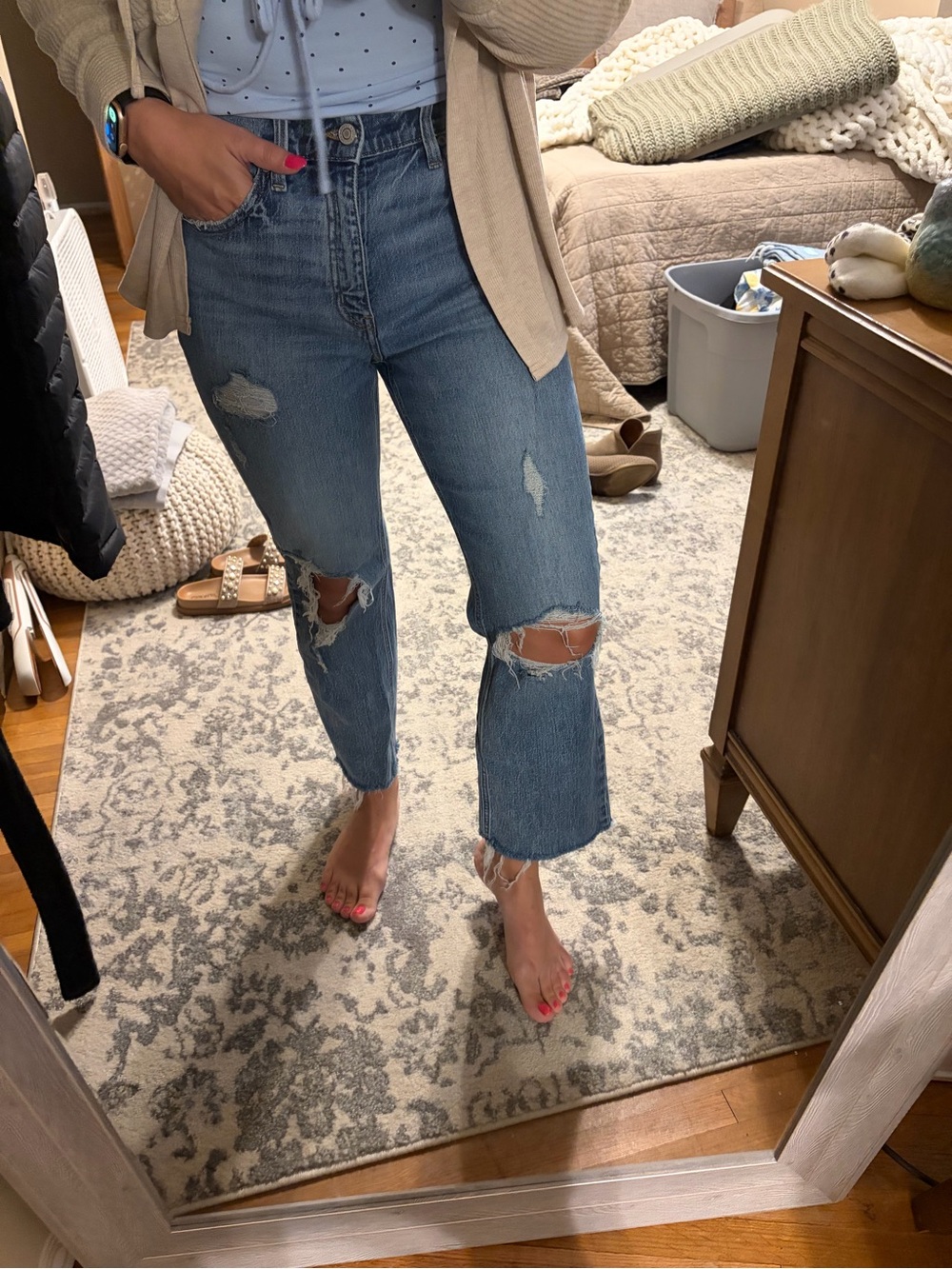 Eunina cropped jeans